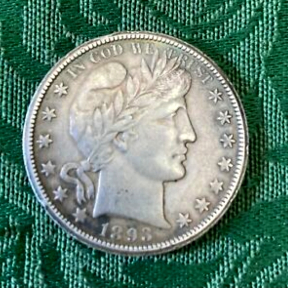 1893 Barber Half Dollar Mint "O" .9999 Silver!!